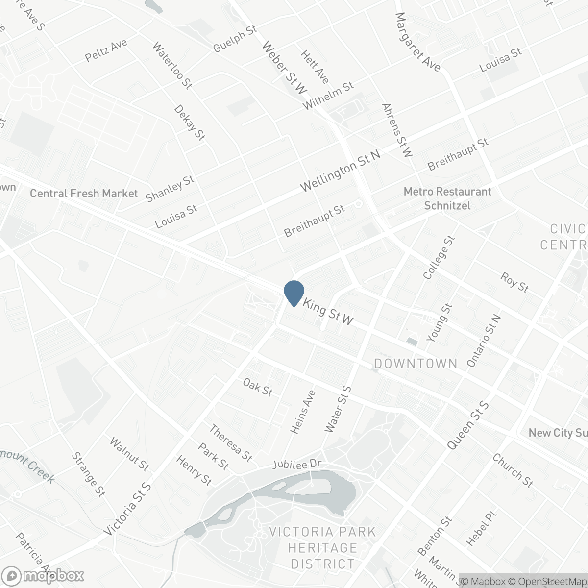 410 KING Street W Unit# 203, Kitchener, Ontario N2G 1C3